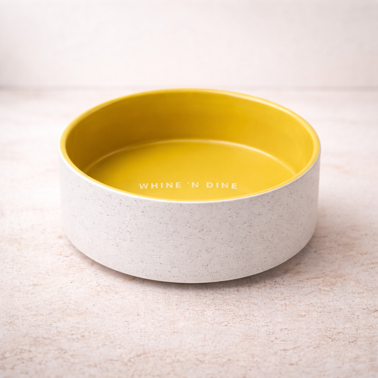 Ceramic Dog Bowl - Whine 'N' Dine