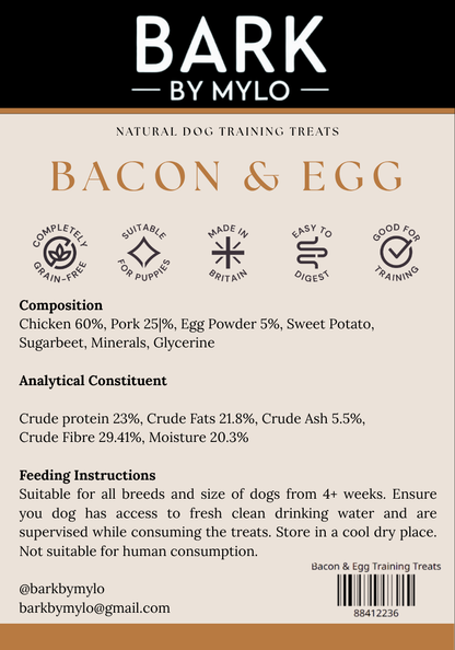 Bacon & Egg Training Treats