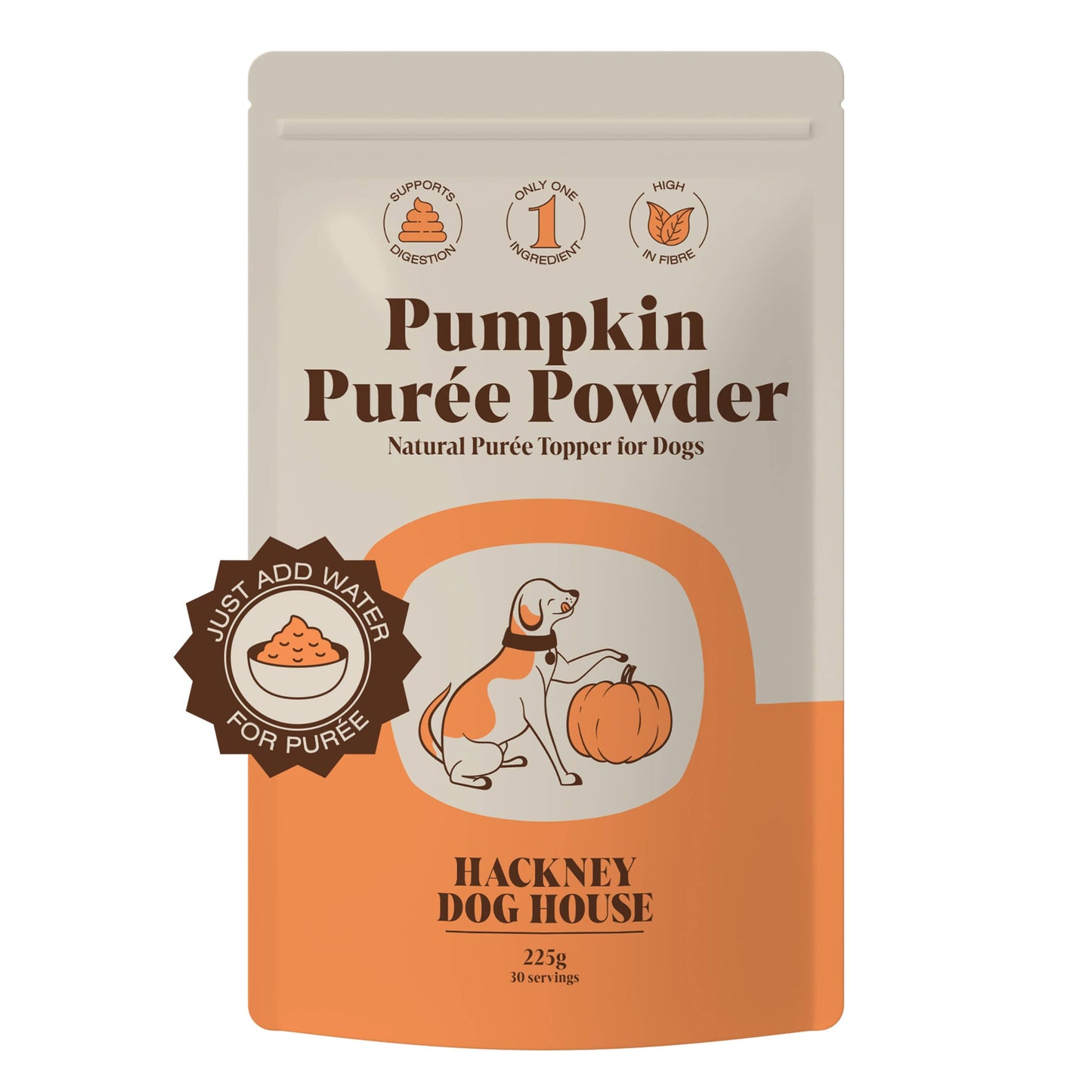 Hackney Dog House Pumpkin Powder